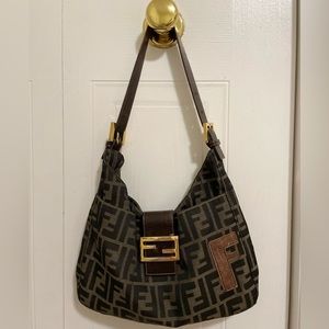 Authentic FENDI Vintage Zucca Baguette